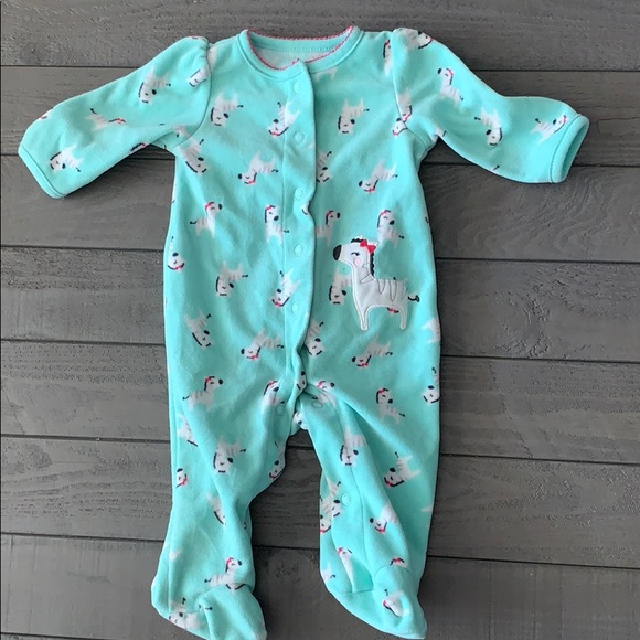 Baby Girl Pajamas 0-3 Months (3 for $15) - Picture 1 of 3